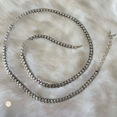 Sterling Silver Royale Kamarbandh (made to order)