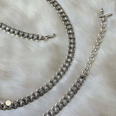 Sterling Silver Royale Kamarbandh (made to order)