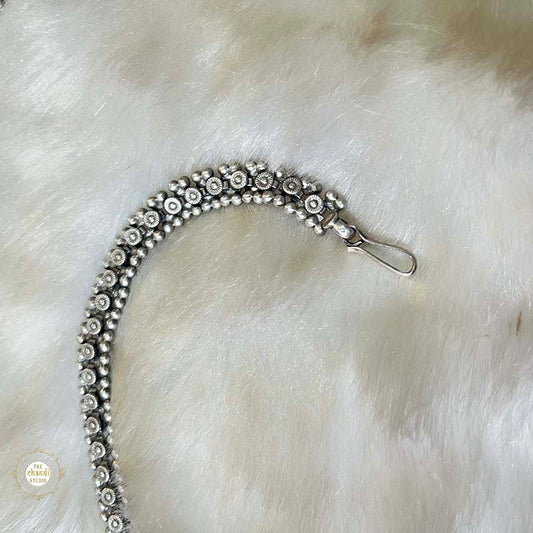 Sterling Silver Royale Kamarbandh (made to order)