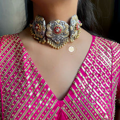 Shahi Kundan Choker Necklace