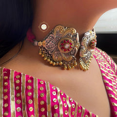 Shahi Kundan Choker Necklace