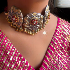 Shahi Kundan Choker Necklace