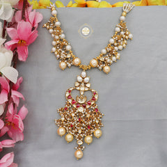 Muhurat Gold Polish I Heart You Necklace