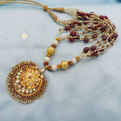 Muhurat Gold Polish Chaand Necklace