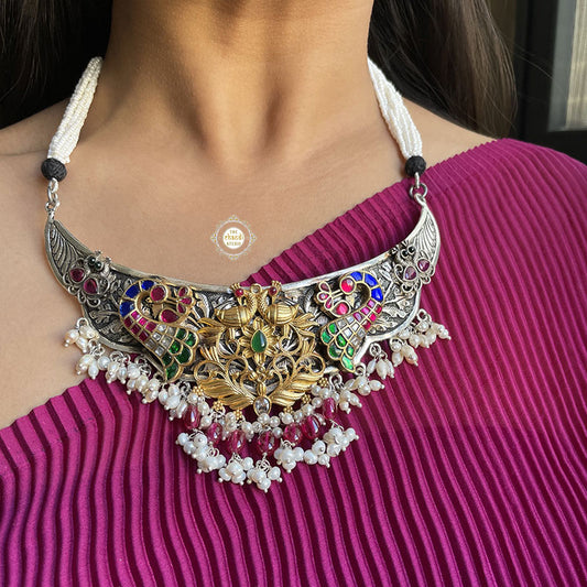 Muhurat Chitai Kundan Necklace