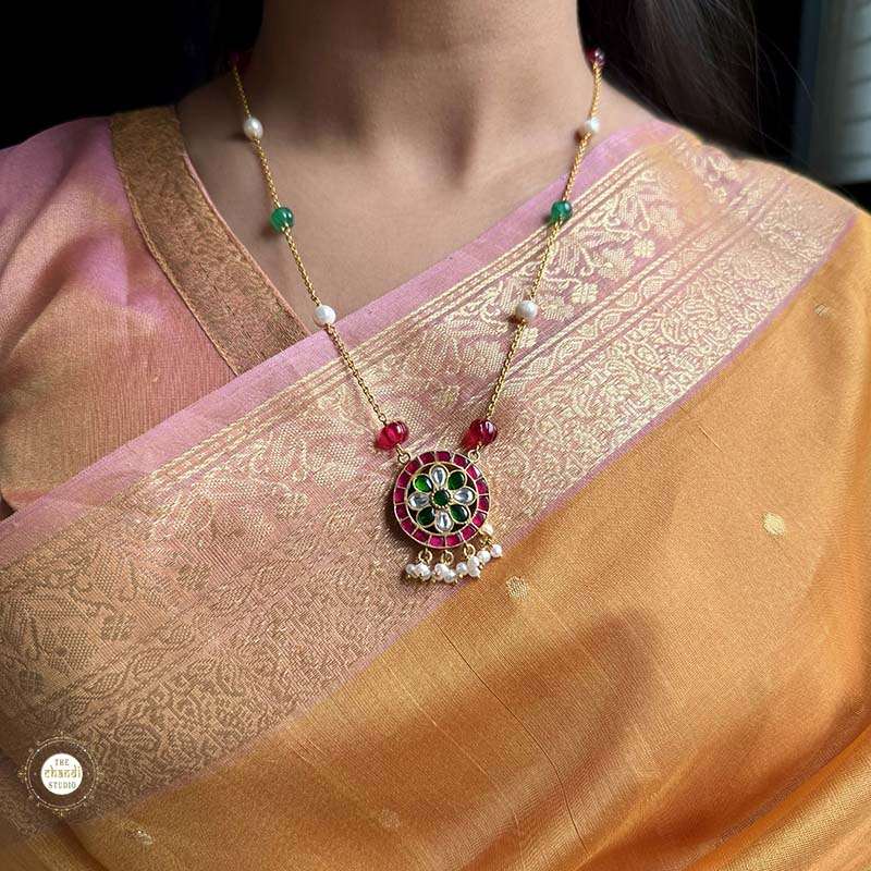 Kundan Chakra Necklace