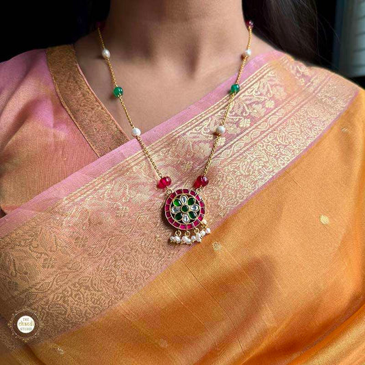 Kundan Chakra Necklace