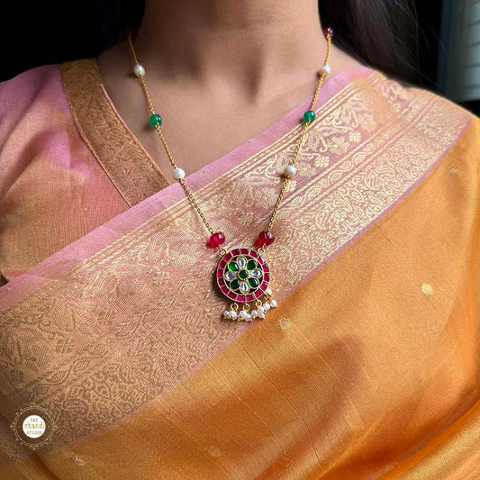 Kundan Chakra Necklace