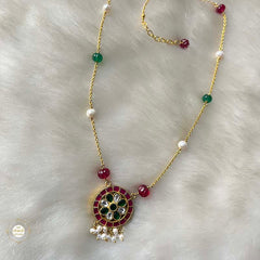 Kundan Chakra Necklace