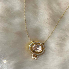 Kundan Maharani Glow Necklace with Earring