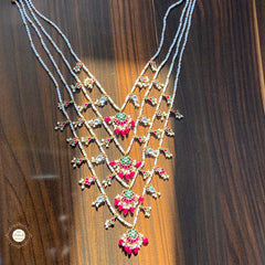 Kundan Rajwada Rani Haar Neckalce