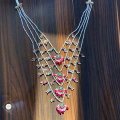 Shop Sterling Kundan Rajwada Rani Haar Neckalce For Women