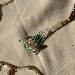 Kundan Rajwada Rani Haar Neckalce