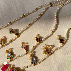 Kundan Rajwada Rani Haar Neckalce