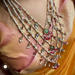 Kundan Rajwada Rani Haar Neckalce