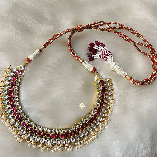 Laal Noor Kundan Necklace