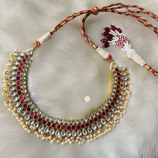 Laal Noor Kundan Necklace