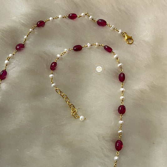 Rani Noor Ruby Necklace