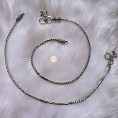 Pure Silver Sadabahar Chain Anklet