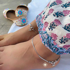 Everyday Silver Chain Anklet