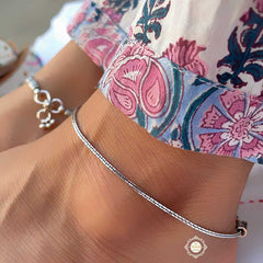 Everyday Chain Anklet Pair