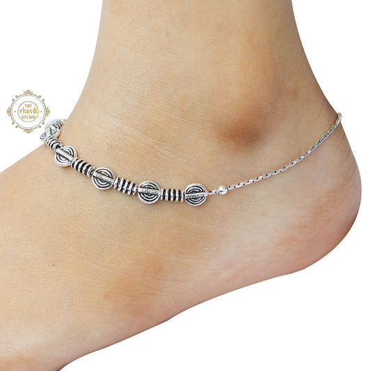 Noor Everyday Spiral Anklet