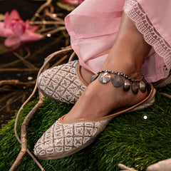 Nazaakat Circle Of Light Anklet