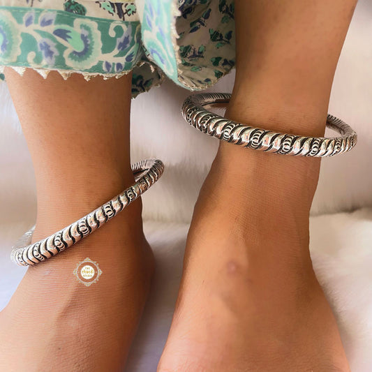 Braid Leg Kada Anklet