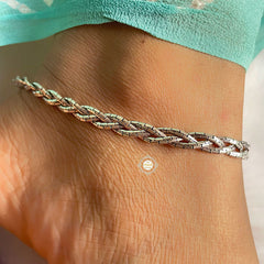 Utsav Braid Anklet