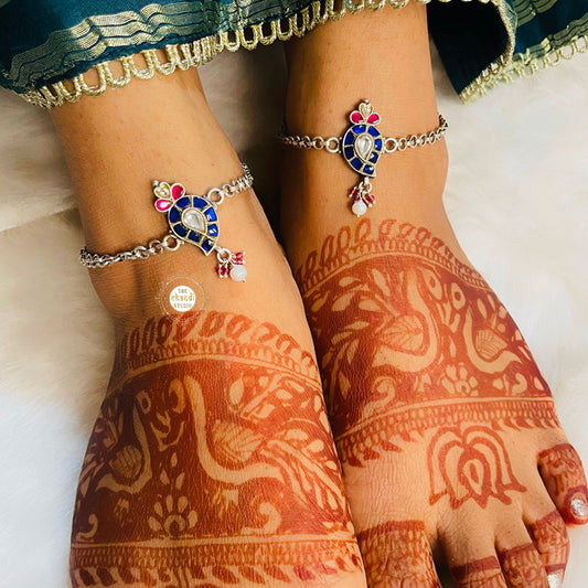 Utsav Paisley Anklet