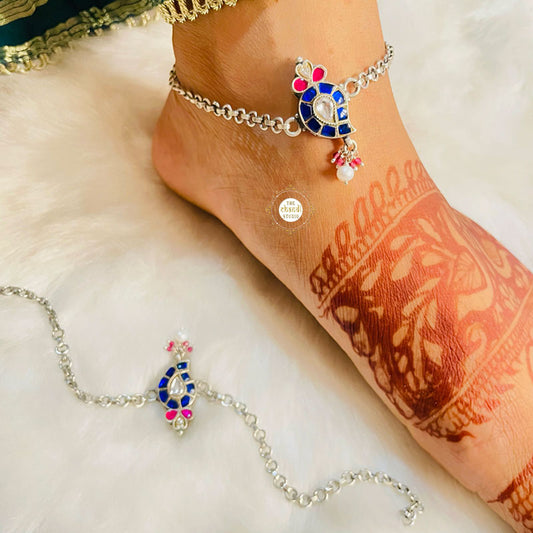 Utsav Paisley Anklet