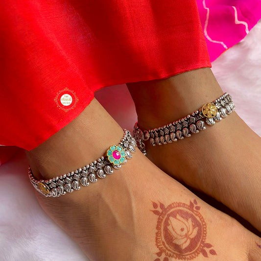 Utsav Paisley Anklet