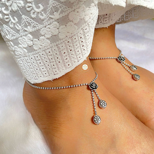 Dilkash Rose Anklet