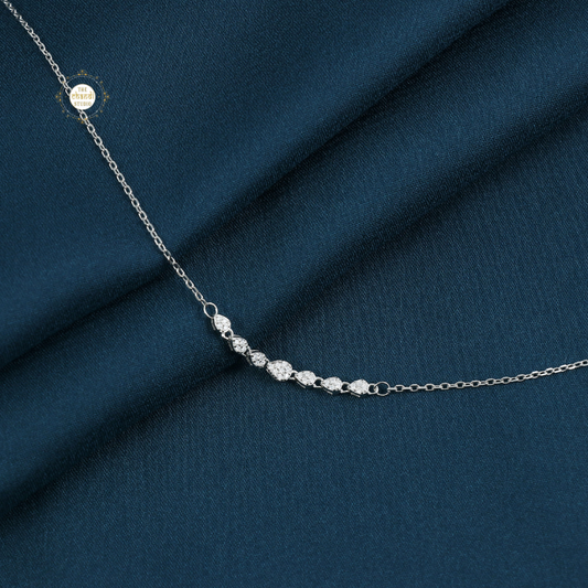 Sparkling Silver Classic Everyday Anklet