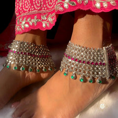 Jashn Stone Anklet