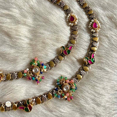 Sterling Silver Jashn Fusion Gulbahar Anklet