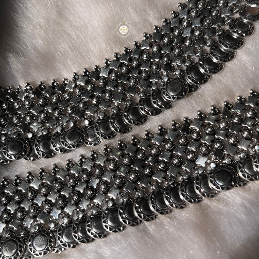 Sterling Silver Maharani Rawa Anklet