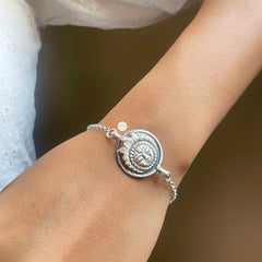 Sterling Silver Surya Bracelet