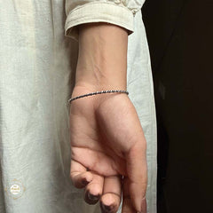 Sterling Silver Silver Rope Bangle (Piece)