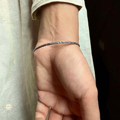 Sterling Silver Classic Everyday Bangle (Piece)