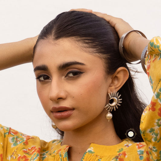 Crescent Moon Earring