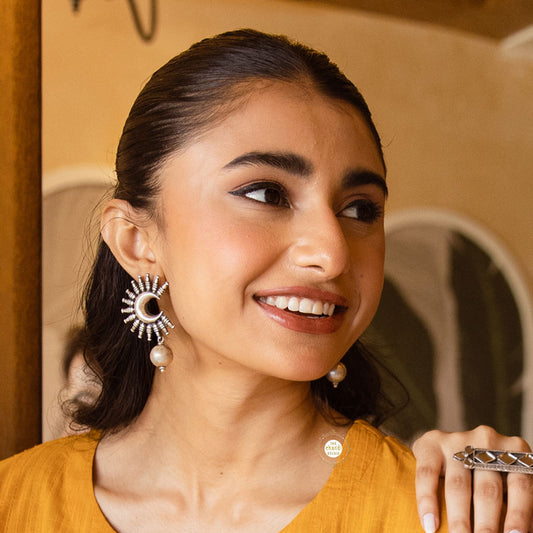 Crescent Moon Earring