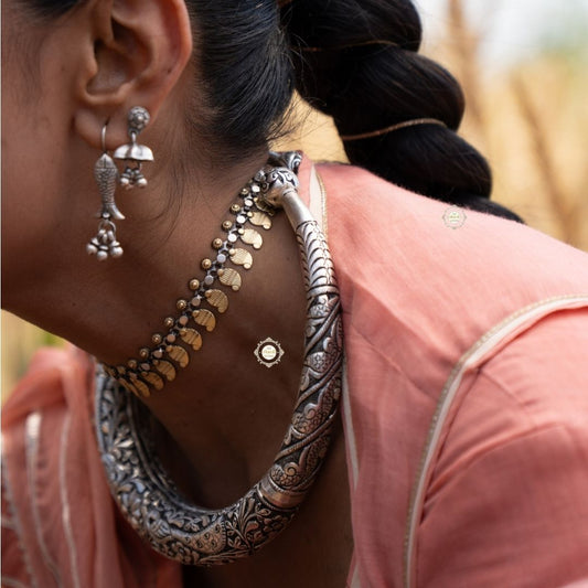 Sterling Silver Little Tribal Earring