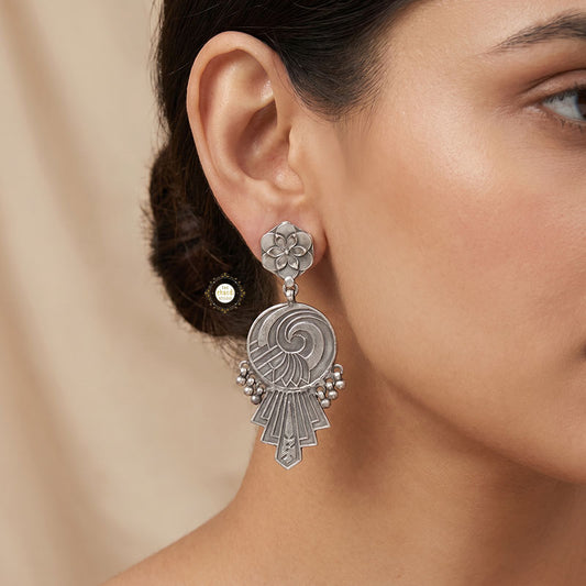 Handcrafted Silver Earring