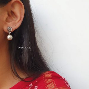 Tiny Ball Drop Earring