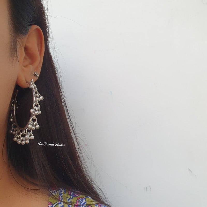 Ghungroo Hoop Earring