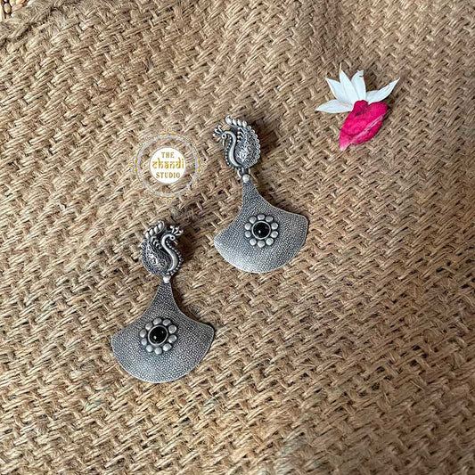 Sterling Silver Dilkash Peacock Bell Earring