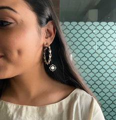 Hoop Earring With A Twist