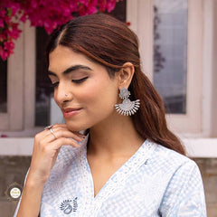 Noor Chakra D Drop Earring