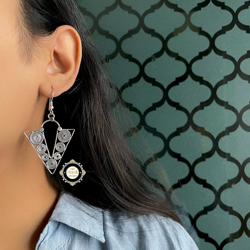 Concentric Filigree Paradise Earring